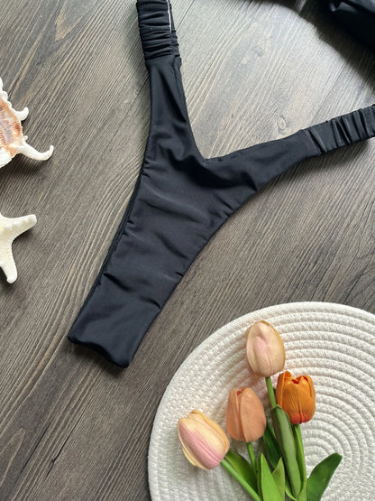 Micro Bikini Push Up - Women Swimsuits Two Piece Bikini Set With Wire Free Support - ZOOMNSTORE