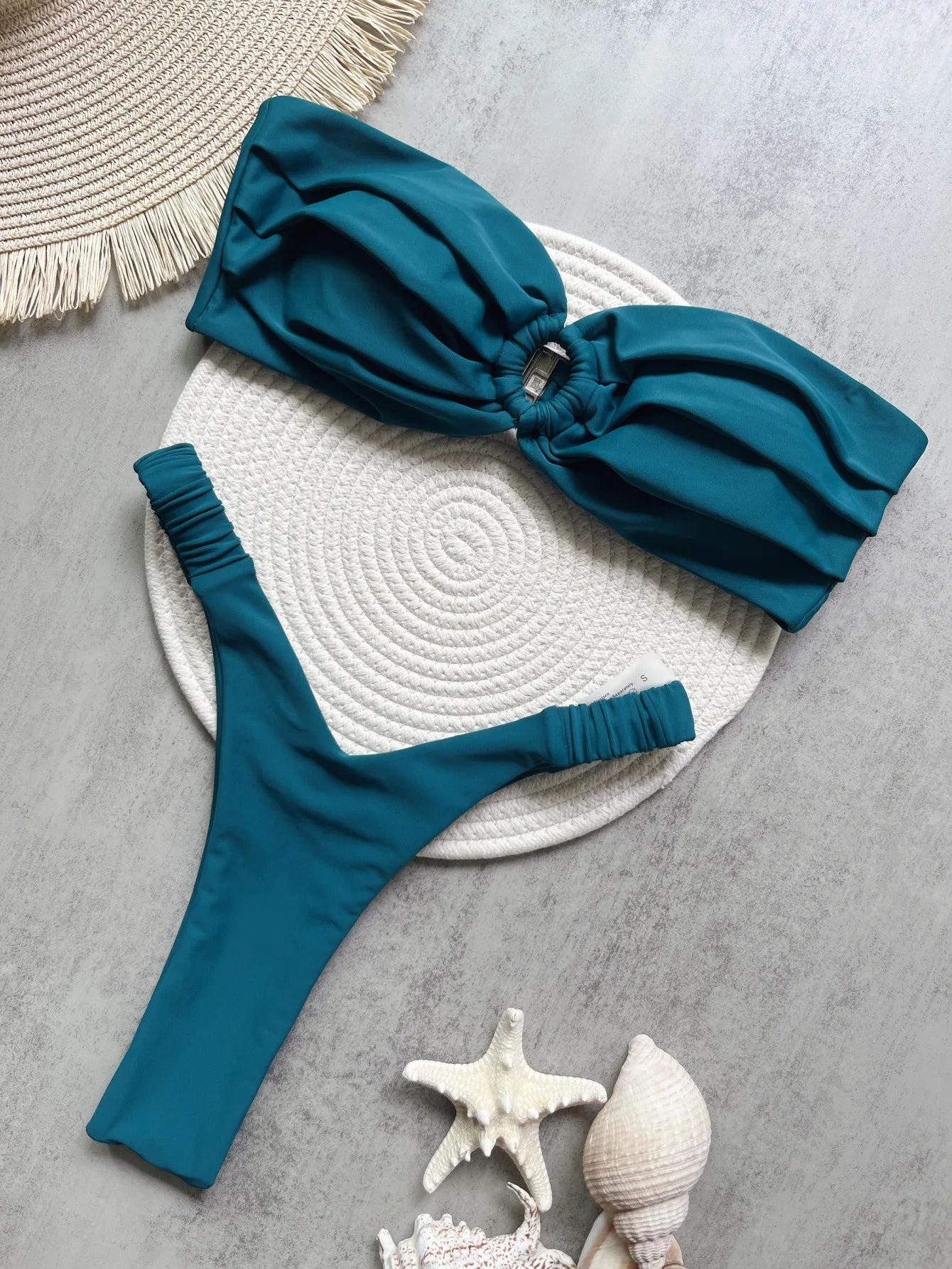 Micro Bikini Push Up - Women Swimsuits Two Piece Bikini Set With Wire Free Support - ZOOMNSTORE
