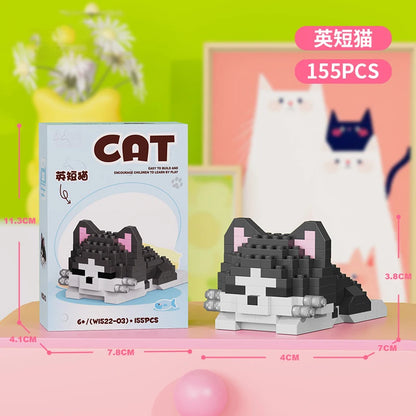 Micro Building Blocks - Creative Animal Brick Set | DIY Mini Construction Toys - ZOOMNSTORE