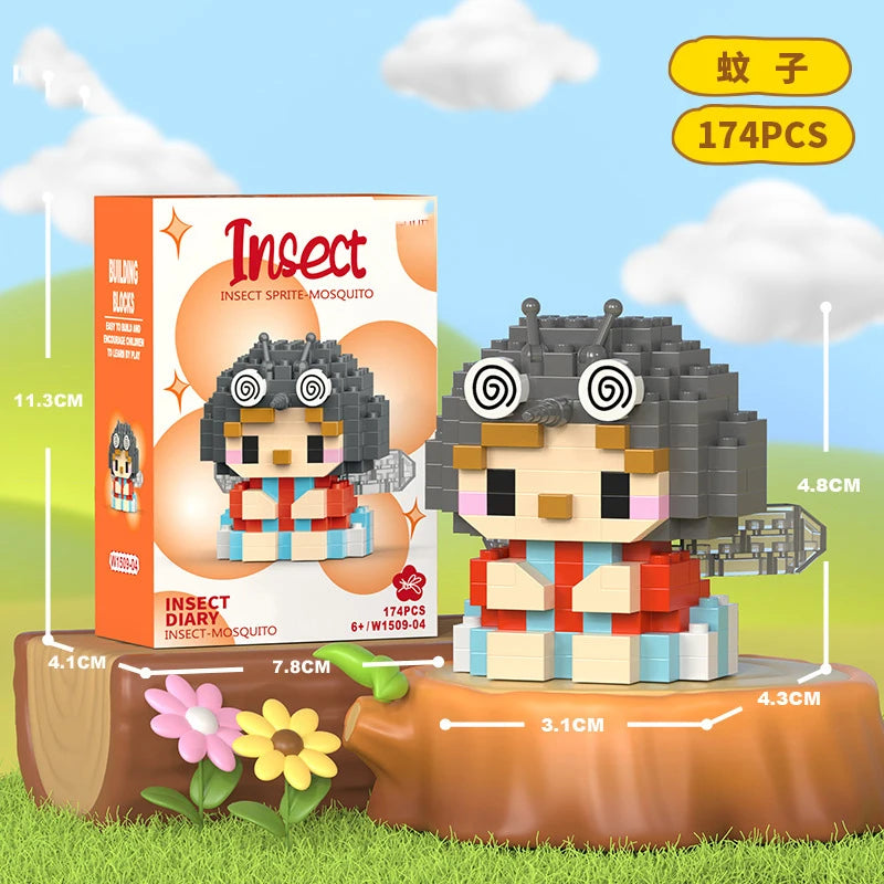 Micro Building Blocks - Creative Animal Brick Set | DIY Mini Construction Toys - ZOOMNSTORE