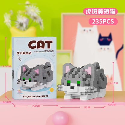 Micro Building Blocks - Creative Animal Brick Set | DIY Mini Construction Toys - ZOOMNSTORE