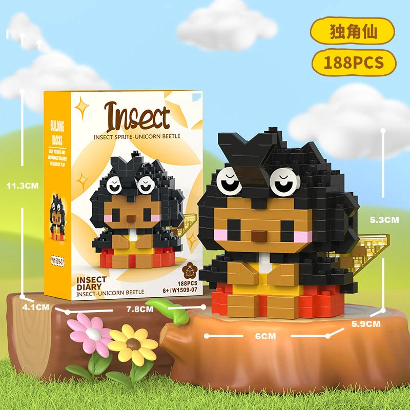 Micro Building Blocks - Creative Animal Brick Set | DIY Mini Construction Toys - ZOOMNSTORE