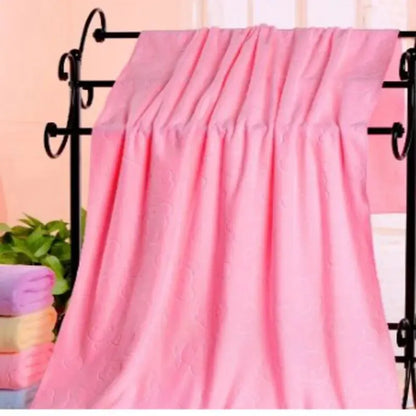 Cute Bear Microfiber Shower Towel - Lightweight Absorbent Bath  Beach Essential - ZOOMNSTORE