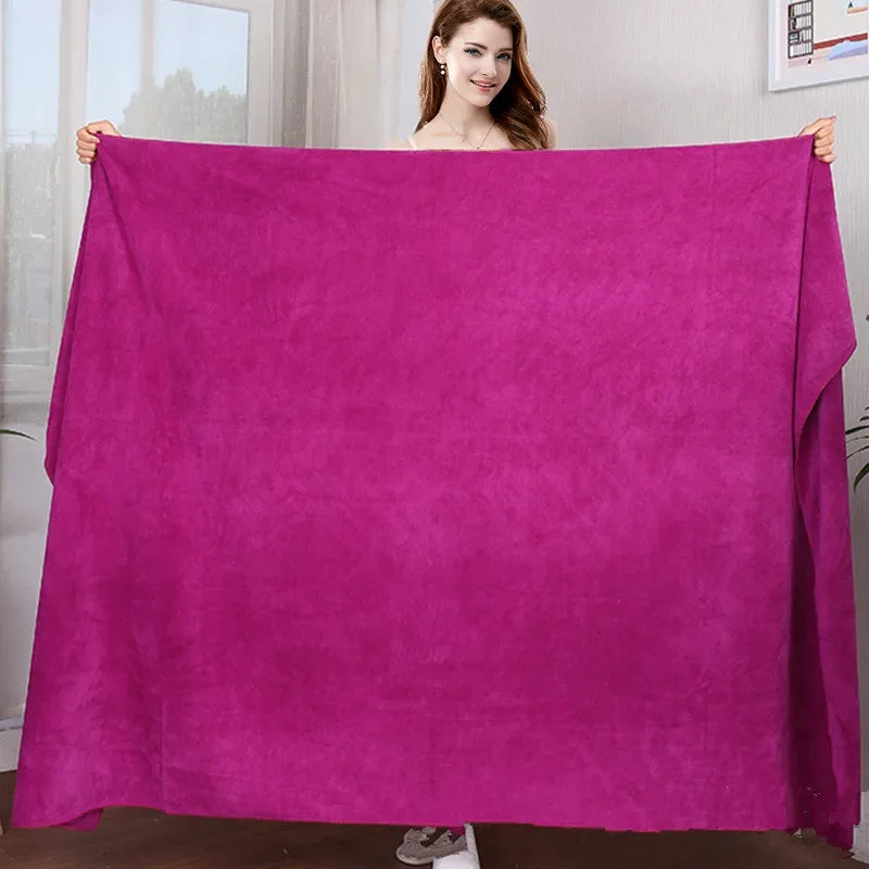 High-Quality Microfiber Bath Towel - Soft Quick-Drying 120x200CM - ZOOMNSTORE