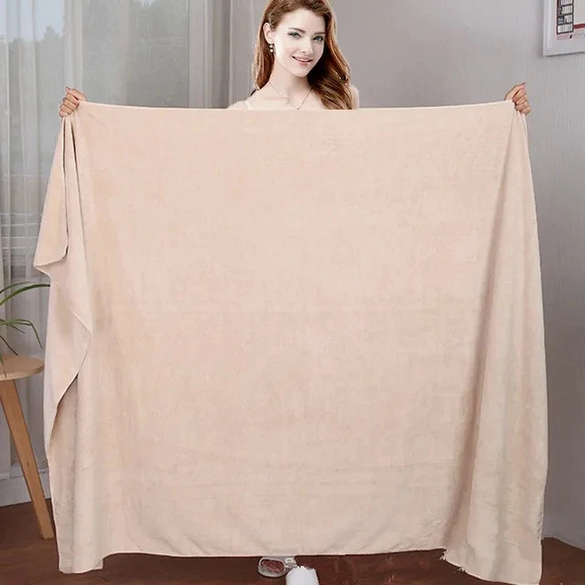 High-Quality Microfiber Bath Towel - Soft Quick-Drying 120x200CM - ZOOMNSTORE