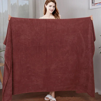 High-Quality Microfiber Bath Towel - Soft Quick-Drying 120x200CM - ZOOMNSTORE
