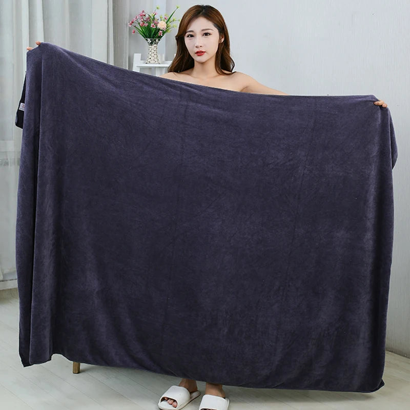 High-Quality Microfiber Bath Towel - Soft Quick-Drying 120x200CM - ZOOMNSTORE