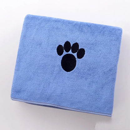 Microfiber Dog Towel - Super Absorbent Pet Grooming Towel | Fast Drying Soft Plush - ZOOMNSTORE