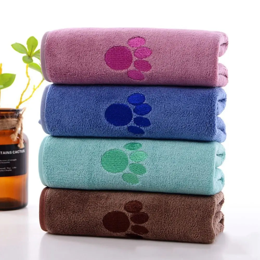 Microfiber Dog Towel - Super Absorbent Pet Grooming Towel | Fast Drying Soft Plush - ZOOMNSTORE