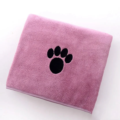 Microfiber Dog Towel - Super Absorbent Pet Grooming Towel | Fast Drying Soft Plush - ZOOMNSTORE