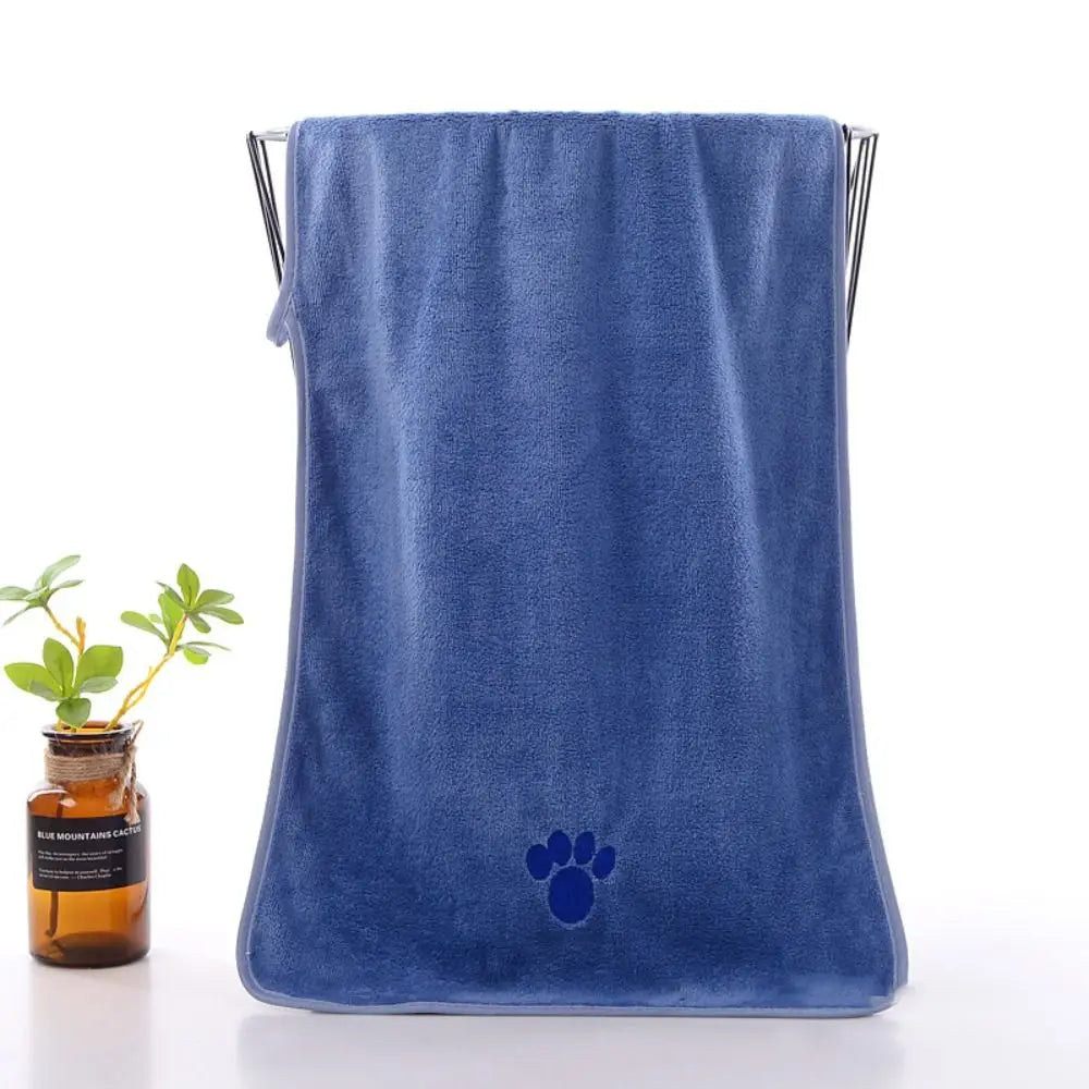 Microfiber Dog Towel - Super Absorbent Pet Grooming Towel | Fast Drying Soft Plush - ZOOMNSTORE