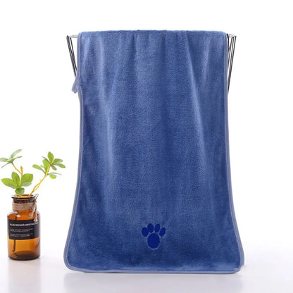 Microfiber Dog Towel - Super Absorbent Pet Grooming Towel | Fast Drying Soft Plush - ZOOMNSTORE