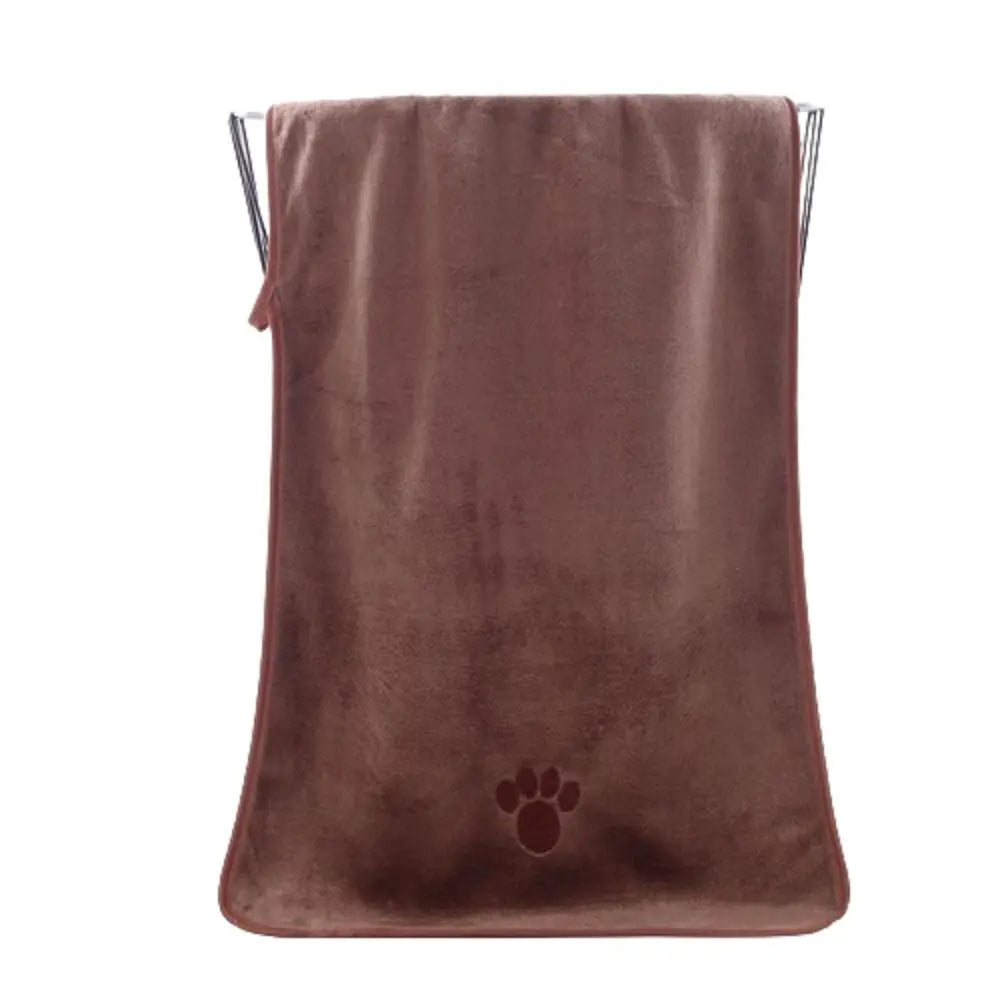 Microfiber Dog Towel - Super Absorbent Pet Grooming Towel | Fast Drying Soft Plush - ZOOMNSTORE