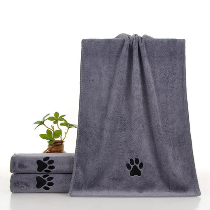 Microfiber Pet Towel – Super Absorbent Dog Bath Towel for Quick Drying & Grooming - ZOOMNSTORE