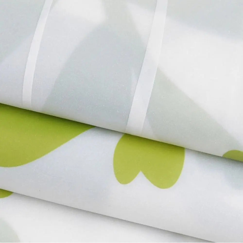 Mildew-Proof PEVA Shower Curtain - Thickened Printed Bathroom Curtain with 12 Hooks 180x150cm - ZOOMNSTORE