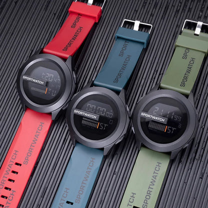 Military Digital Watch - Men's Sport Watch Waterproof LED Luminous Stopwatch - ZOOMNSTORE
