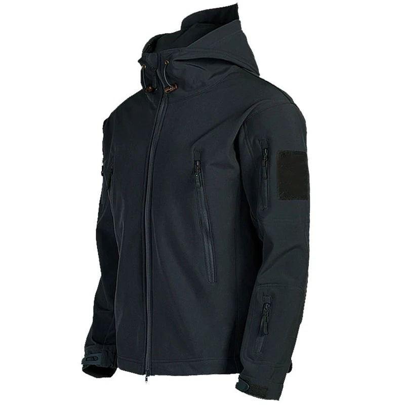 Military Soft Shell Jacket - Tactical Windproof Waterproof Army Combat Outerwear - ZOOMNSTORE