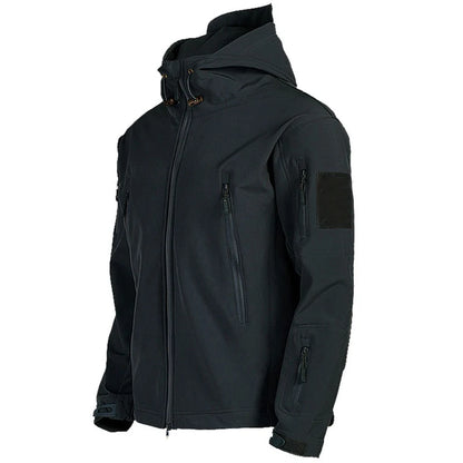 Military Soft Shell Jacket - Tactical Windproof Waterproof Army Combat Outerwear - ZOOMNSTORE