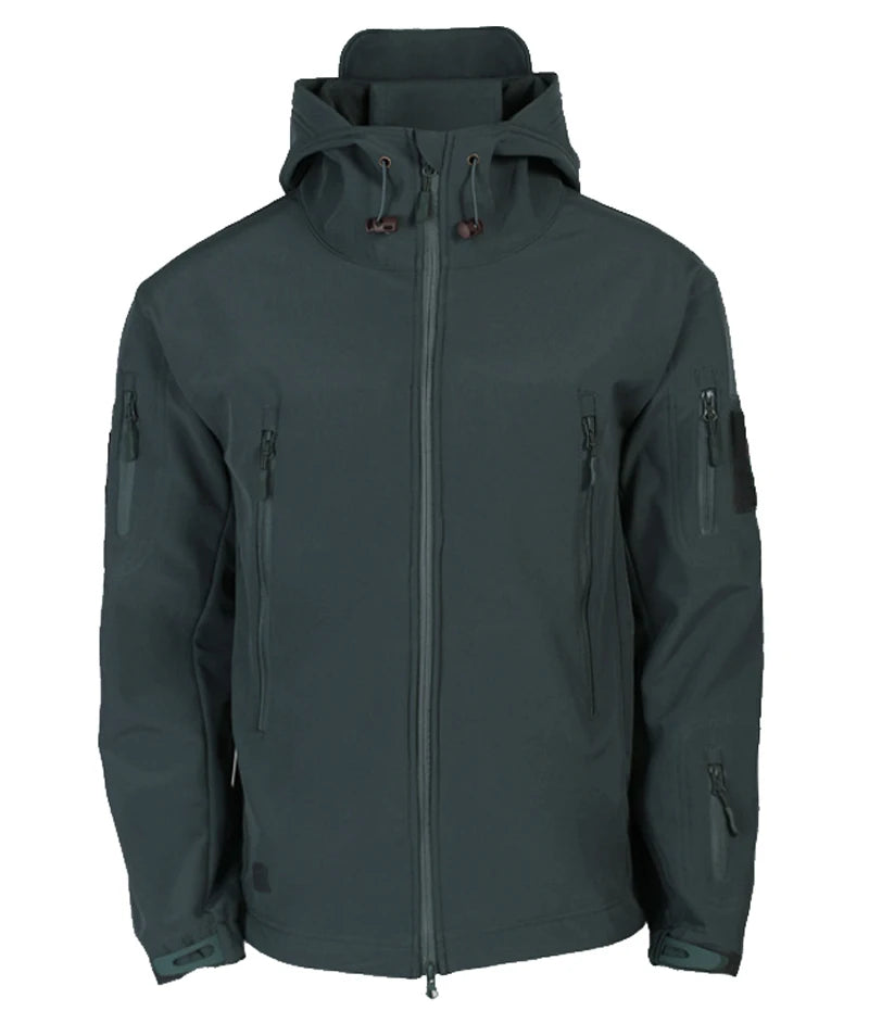 Military Soft Shell Jacket - Tactical Windproof Waterproof Army Combat Outerwear - ZOOMNSTORE