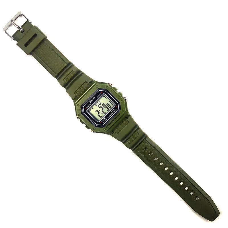 Military Sport Watch - Waterproof Digital Sports Timepiece With LED Display - ZOOMNSTORE