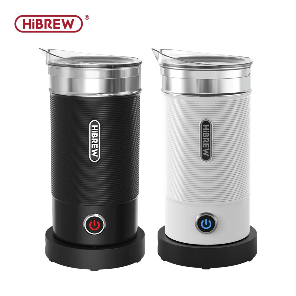 HiBREW Automatic Milk Frother  Warmer - ColdHot Latte  Cappuccino Mixer - ZOOMNSTORE