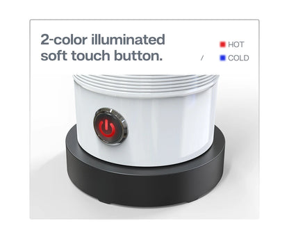 HiBREW Automatic Milk Frother  Warmer - ColdHot Latte  Cappuccino Mixer - ZOOMNSTORE