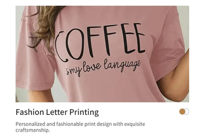 Womens Cartoon Print Milk Silk Nightgown - Casual Short Sleeve Summer Sleepdress - ZOOMNSTORE