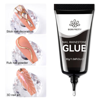 Milky White Hard Gel - 30ml UV Nail Extension Gel - ZOOMNSTORE