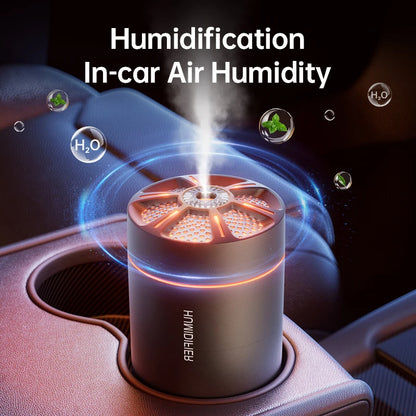 Mini Air Humidifier  Aromatherapy Diffuser - 180ML Essential Oil Spray for Home  Car - ZOOMNSTORE