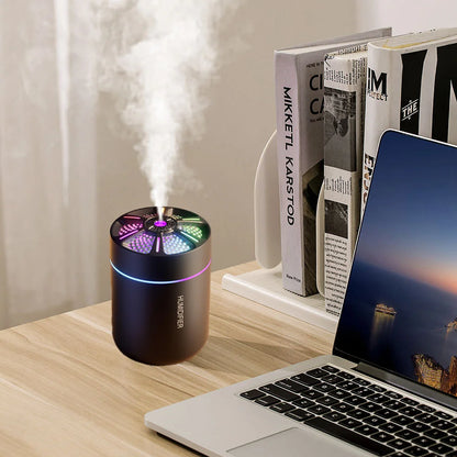 Mini Air Humidifier  Aromatherapy Diffuser - 180ML Essential Oil Spray for Home  Car - ZOOMNSTORE
