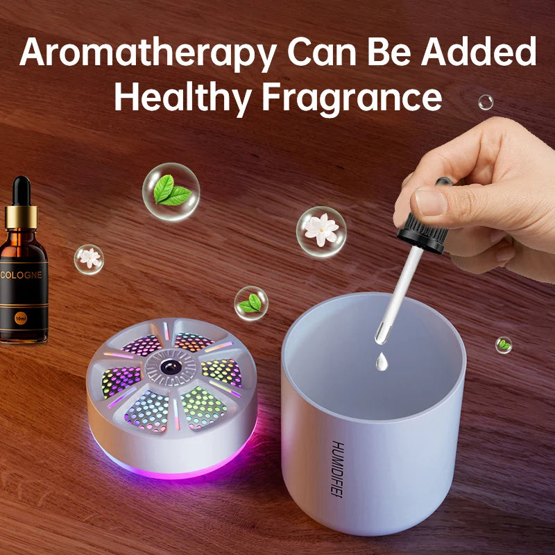 Mini Air Humidifier  Aromatherapy Diffuser - 180ML Essential Oil Spray for Home  Car - ZOOMNSTORE