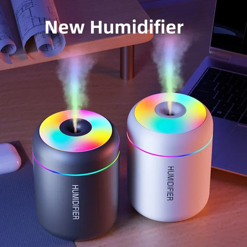 Mini Air Humidifier USB Aroma Diffuser - Ultrasonic Essential Oil Purifier Mist Maker - ZOOMNSTORE