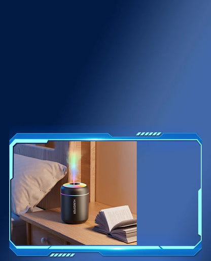 Mini Air Humidifier USB Aroma Diffuser - Ultrasonic Essential Oil Purifier Mist Maker - ZOOMNSTORE