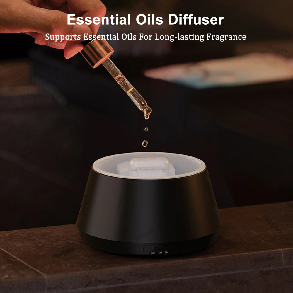 Mini Aroma Diffuser USB Air Humidifier - Silent Essential Oil Diffuser with 7 Color LED Light - ZOOMNSTORE