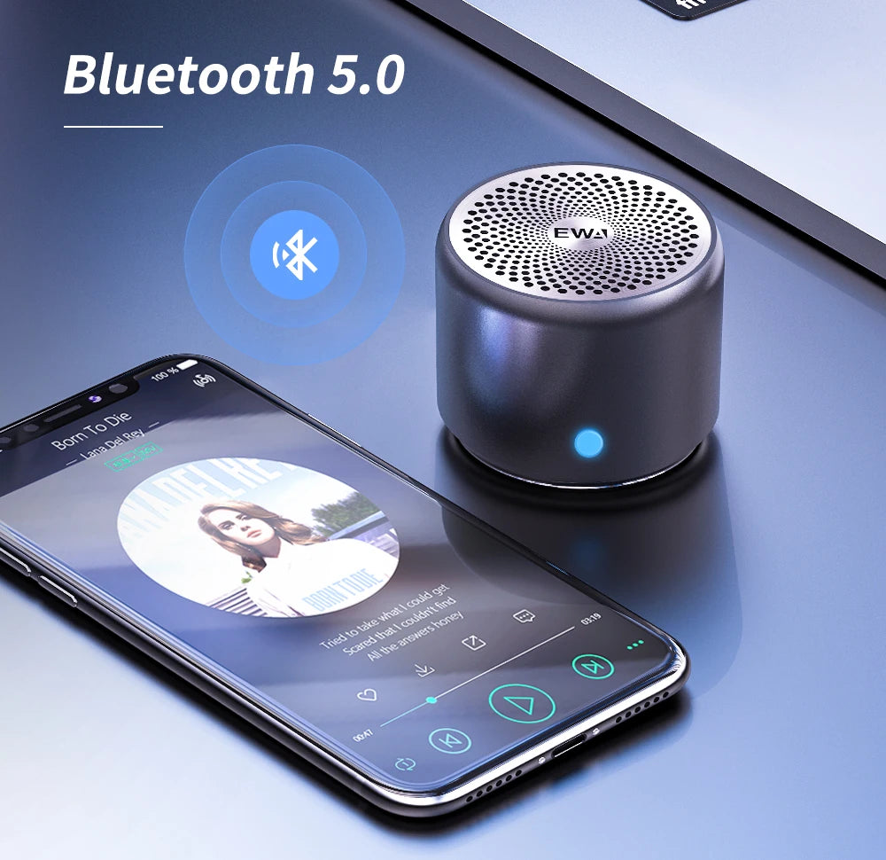 Mini Bluetooth Speaker - Portable Wireless Speaker with Extra Bass & Waterproof Design - ZOOMNSTORE