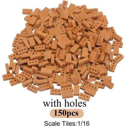 Mini Bricks Model - DIY Miniature Landscaping Accessories & Fairy Garden Bricks Set - ZOOMNSTORE