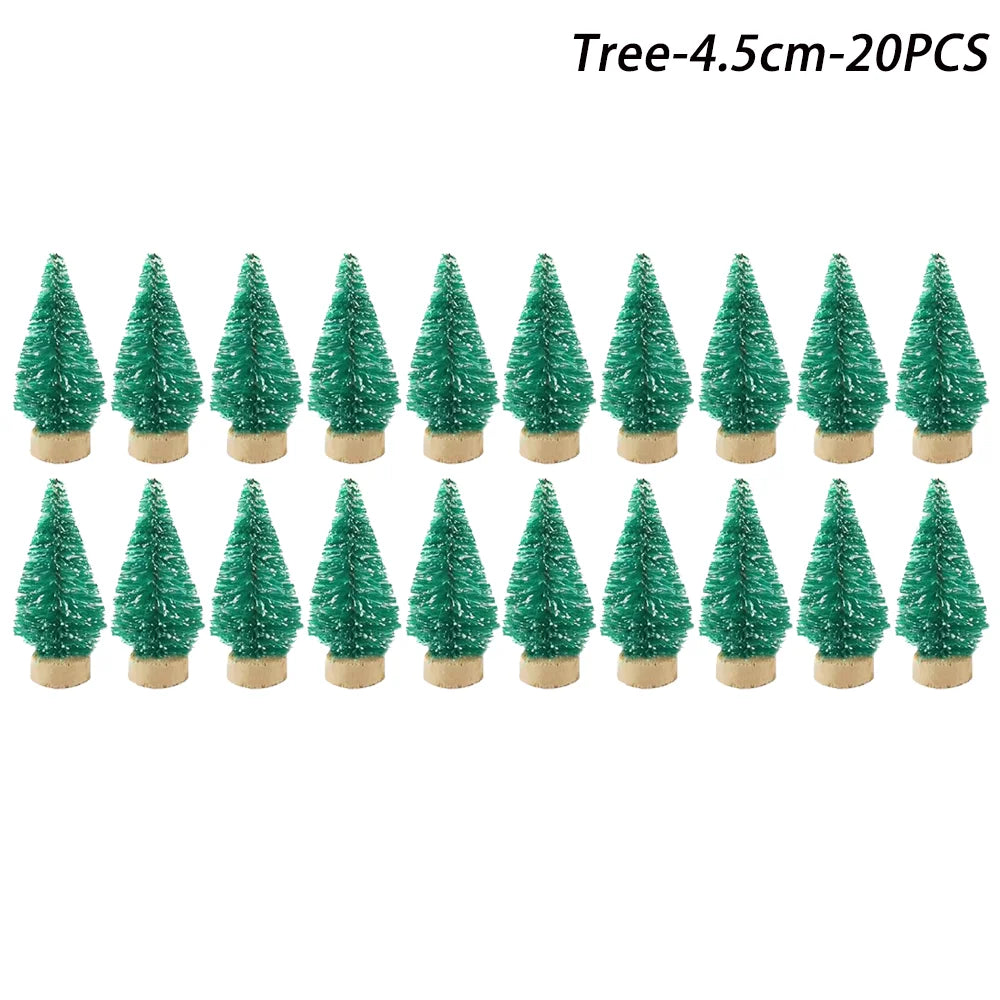 Mini Christmas Hat and Scarf Set - DIY Holiday Party Decoration - ZOOMNSTORE