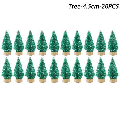 Mini Christmas Hat and Scarf Set - DIY Holiday Party Decoration - ZOOMNSTORE