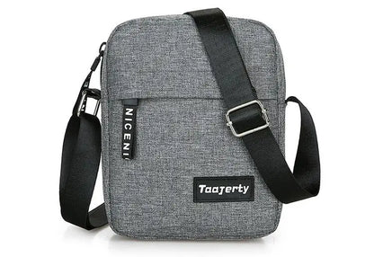 Mini Crossbody Bag - Men's Shoulder Small Messenger Bag With Zipper Closure - ZOOMNSTORE