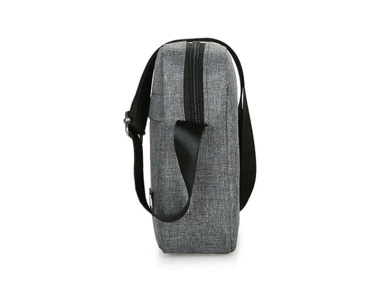 Mini Crossbody Bag - Men's Shoulder Small Messenger Bag With Zipper Closure - ZOOMNSTORE