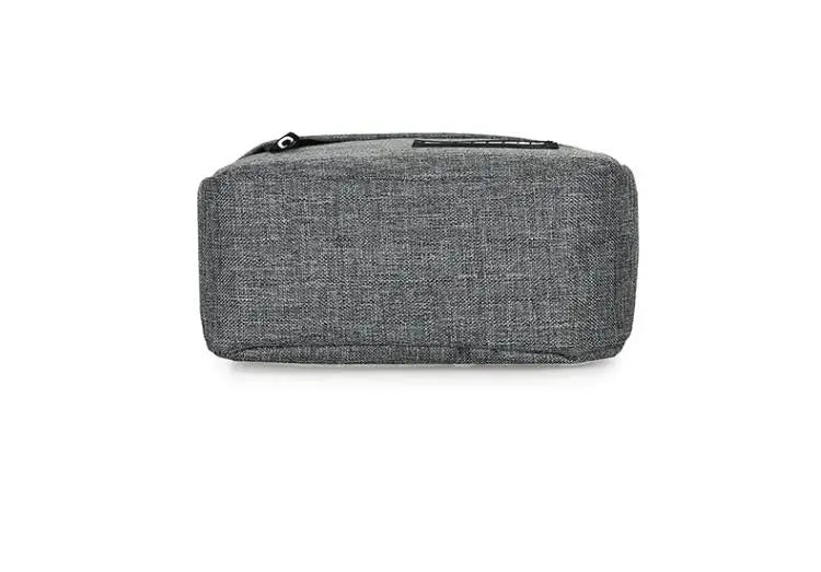 Mini Crossbody Bag - Men's Shoulder Small Messenger Bag With Zipper Closure - ZOOMNSTORE