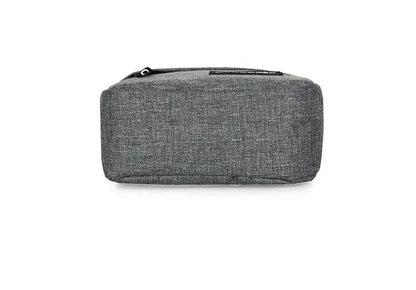 Mini Crossbody Bag - Men's Shoulder Small Messenger Bag With Zipper Closure - ZOOMNSTORE