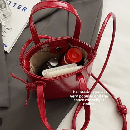 Mini Crossbody Bag - PU Leather Luxury Shoulder Handbag for Women 2024 - ZOOMNSTORE