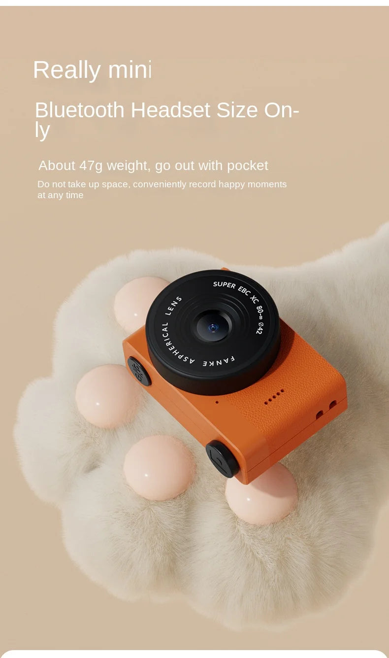 Mini Digital Camera - 0GB-128GB Video Camcorder for Kids Christmas  New Year Gift - ZOOMNSTORE