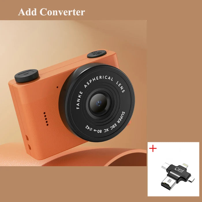 Mini Digital Camera - 0GB-128GB Video Camcorder for Kids Christmas  New Year Gift - ZOOMNSTORE