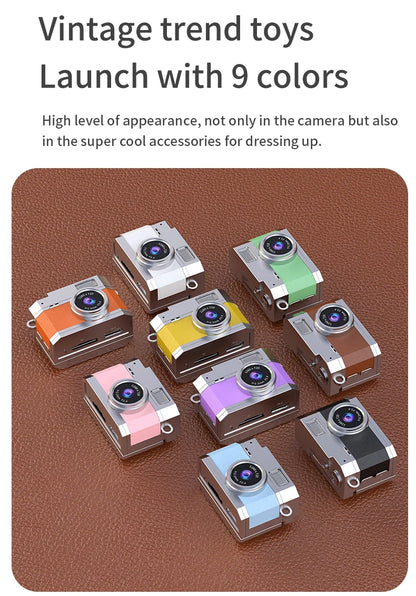 Mini Digital Camera - 1080P Video Recorder With Flip Selfie Screen & LED Fill Light - ZOOMNSTORE