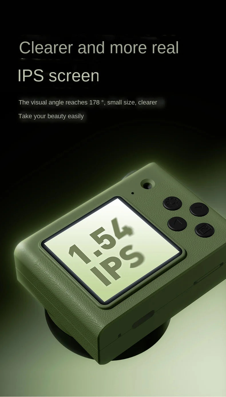 Mini Digital Camera - 0GB-128GB Video Camcorder for Kids Christmas  New Year Gift - ZOOMNSTORE