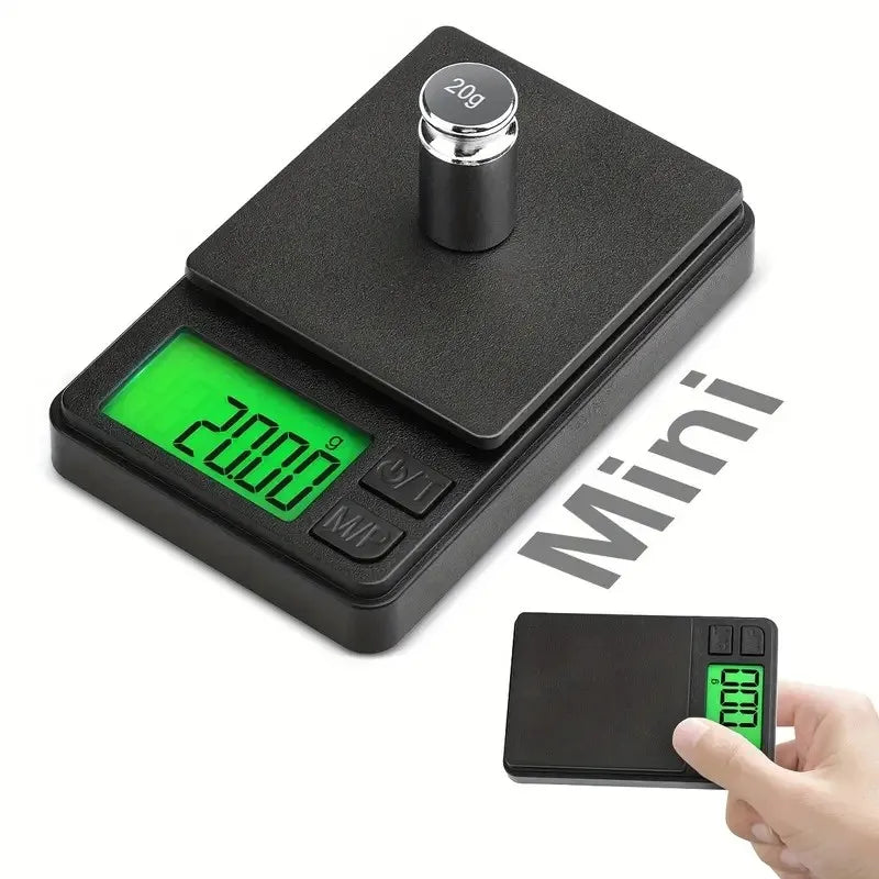 Mini Digital Scale - High Precision 0.01g Portable Electronic Jewelry Scale - ZOOMNSTORE