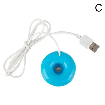 Mini Donut Humidifier - USB Air Purifier  Steam Diffuser for Home  Office - ZOOMNSTORE