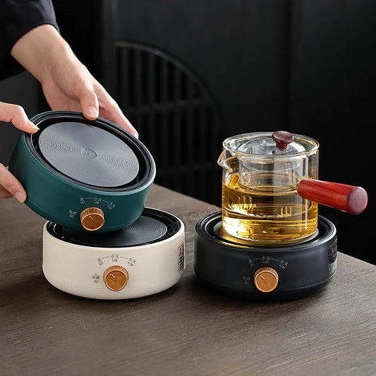 Mini Electric Ceramic Infrared Heater - Countertop Coffee and Water Boiler Induction Cooker - ZOOMNSTORE